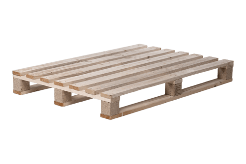 Einwegpalette 800x1200 mm - 7-Deck - 22mm