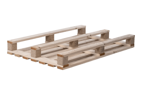 Einwegpalette 800x1200 mm - 7-Deck - 22mm