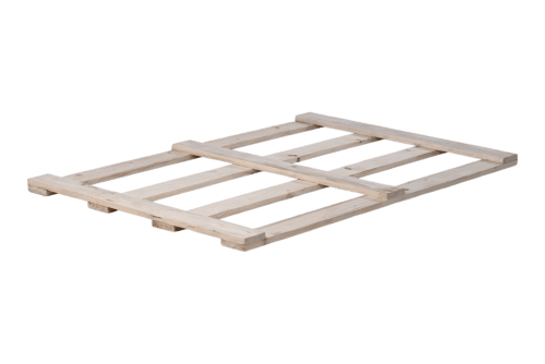 Palettendeckel 1200x800 mm, 4 Deckbretter