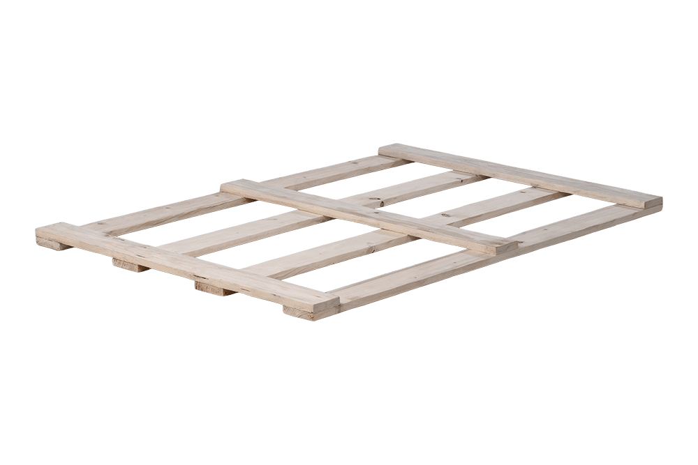 Palettendeckel 1200x800 mm, 4 Deckbretter