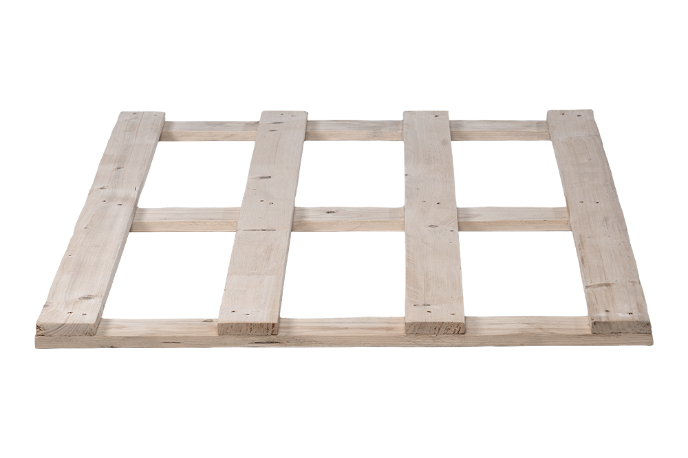 Palettendeckel 1200x800 mm, 4 Deckbretter