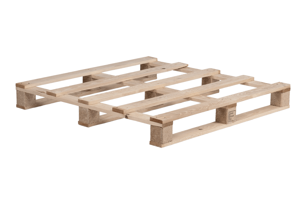 Einwegpalette gebraucht 1000x1000 mm