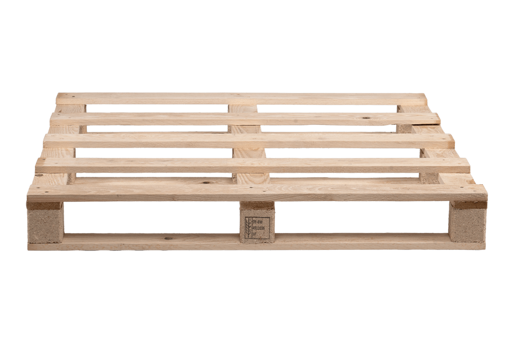 Einwegpalette gebraucht 1000x1000 mm
