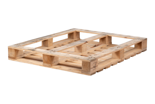 Einwegpalette, 1000 x 1200 mm mit Bodenrahmen P2