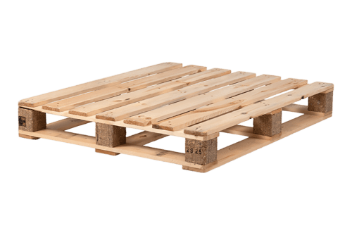 Einwegpalette, 1000 x 1200 mm mit Bodenrahmen P8