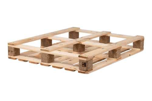 Einwegpalette, 1000 x 1200 mm mit Bodenrahmen P8
