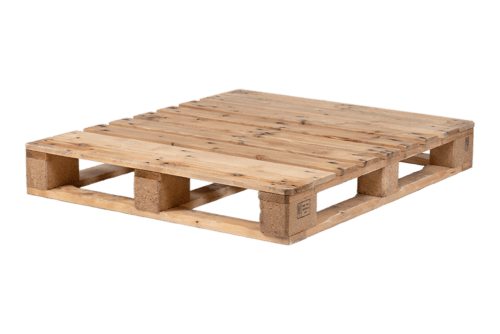 Einwegpalette, 1000 x 1200 mm mit Bodenrahmen P6