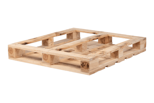 Einwegpalette, 1000 x 1200 mm mit Bodenrahmen P3