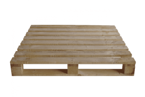 Einwegpalette gebraucht 1100x1100 mm