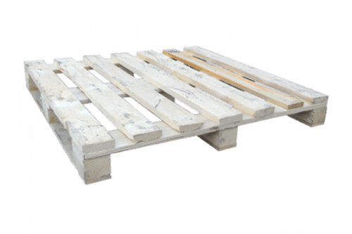 Einwegpalette gebraucht 1200x1200 mm - schwer