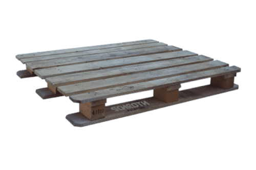 Einwegpalette gebraucht 1000x1200 mm - CP1