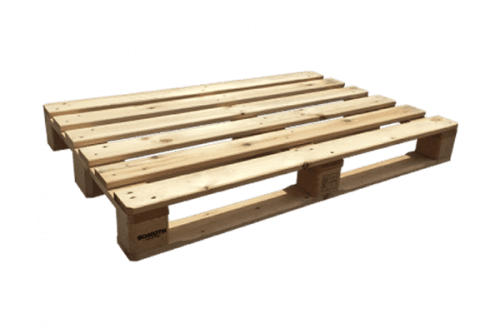 Einwegpalette gebraucht 800x1200 mm -5-Deck