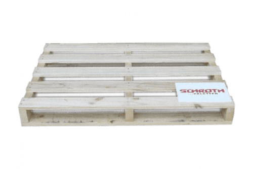 Einwegpalette gebraucht 800x1200 mm - Kantholz