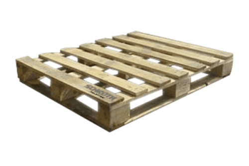 Gebrauchte Einwegpalette 1000x1200 mm - Bodenrahmen P3