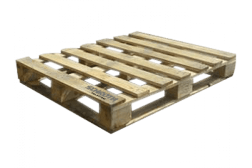 Gebrauchte Einwegpalette 1000x1200 mm - Bodenrahmen P3