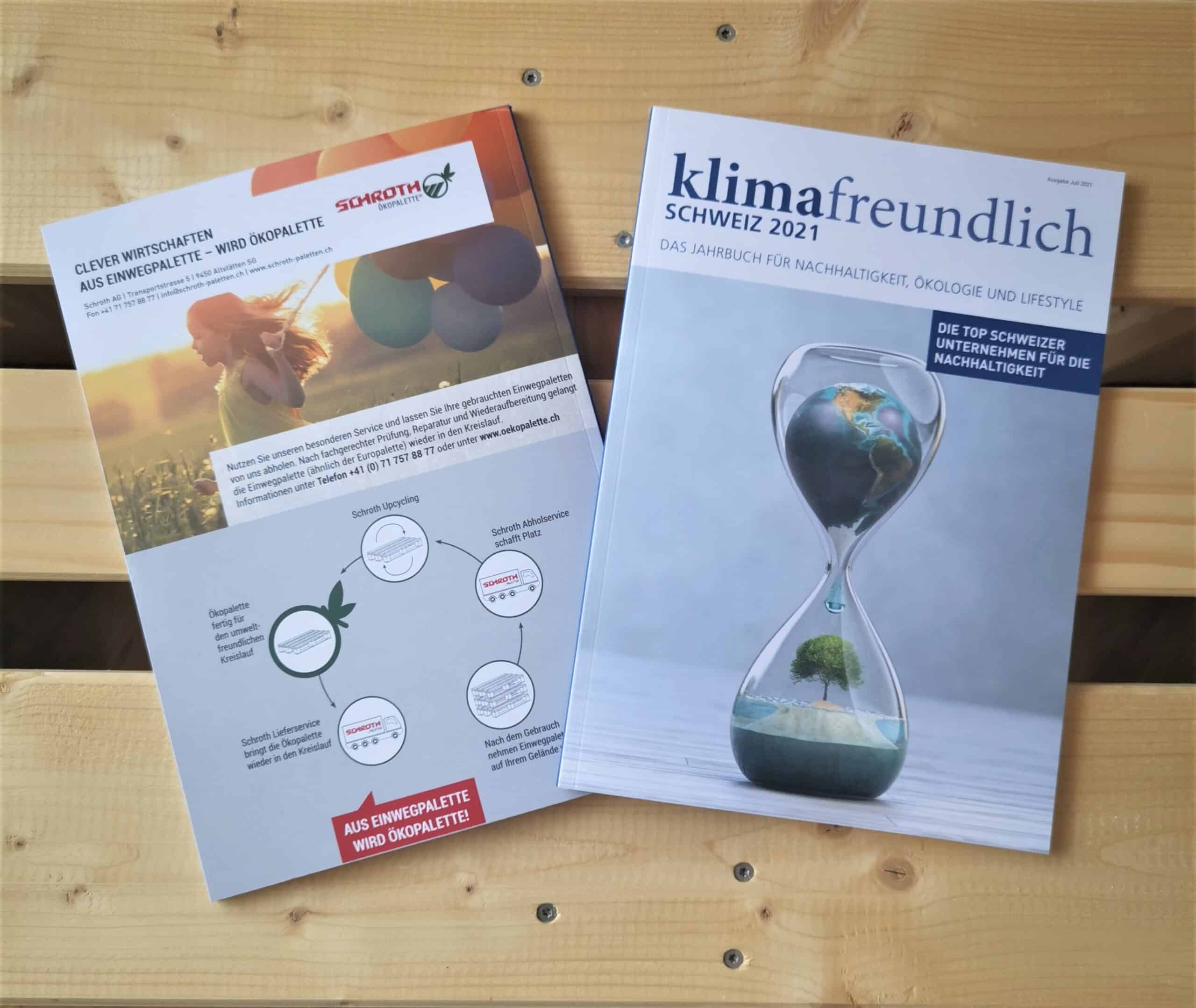 Schroth Paletten - Klimafreundlich