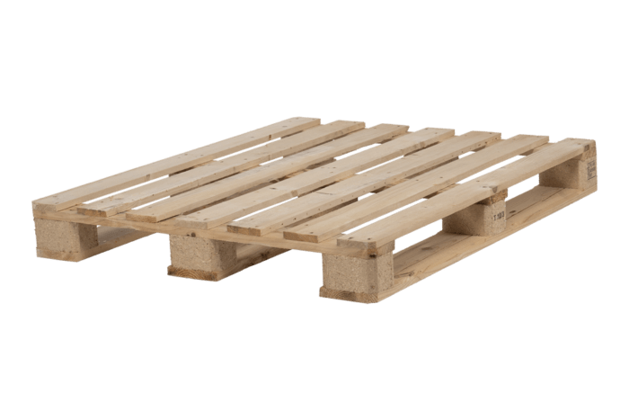 Schroth Einwegpalette 1000x1200mm - 7 Deck - Glasähnlich